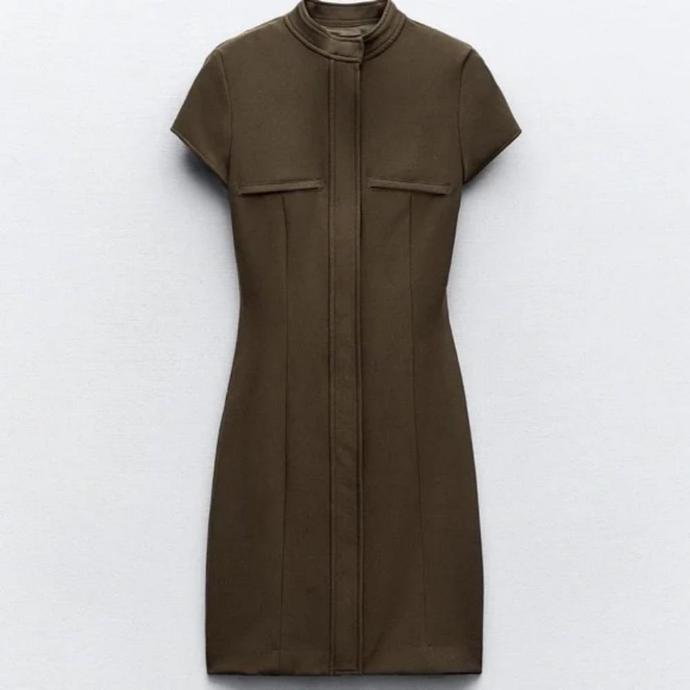 ZARA POCKET MINI DRESS